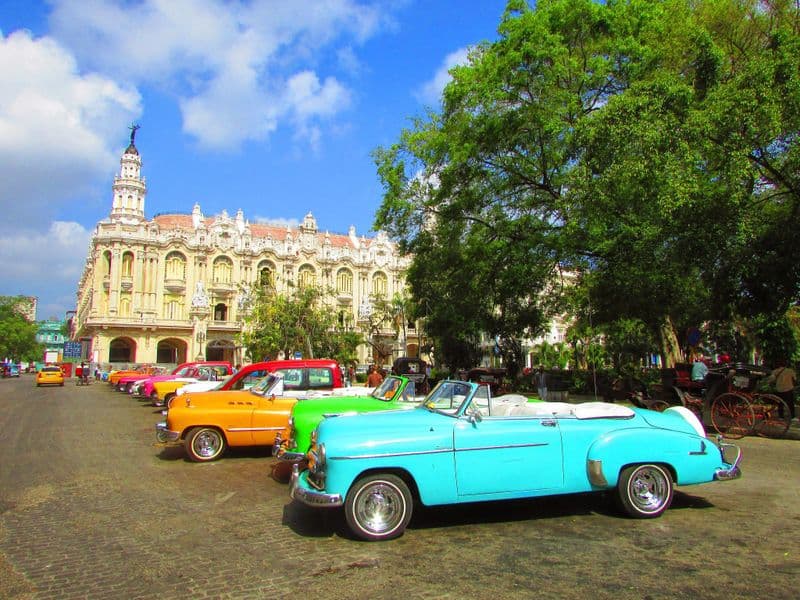 La Havane - Vieille voiture Cuba