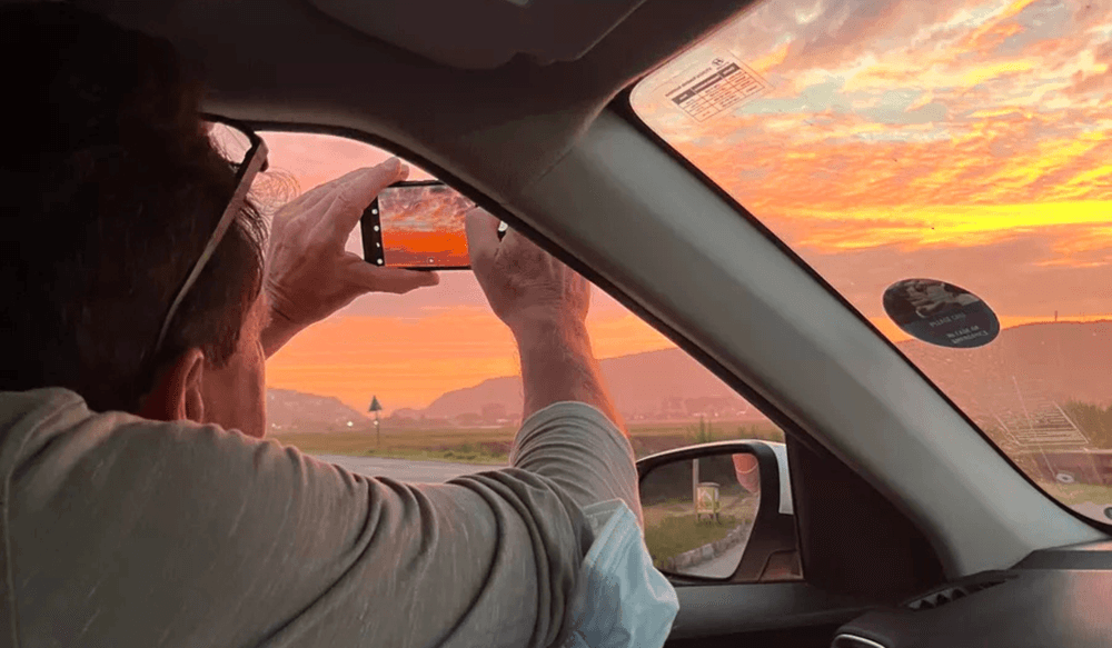 PUR DE Costa Rica self-drive sunset