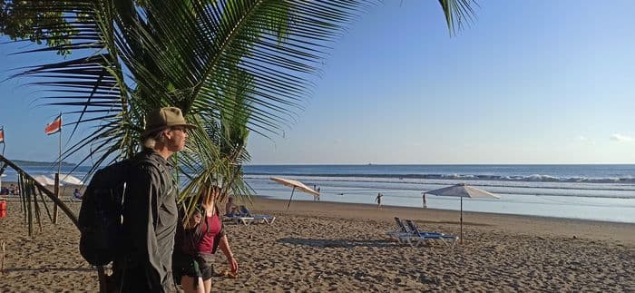 Badezeit an der Pazifikküste